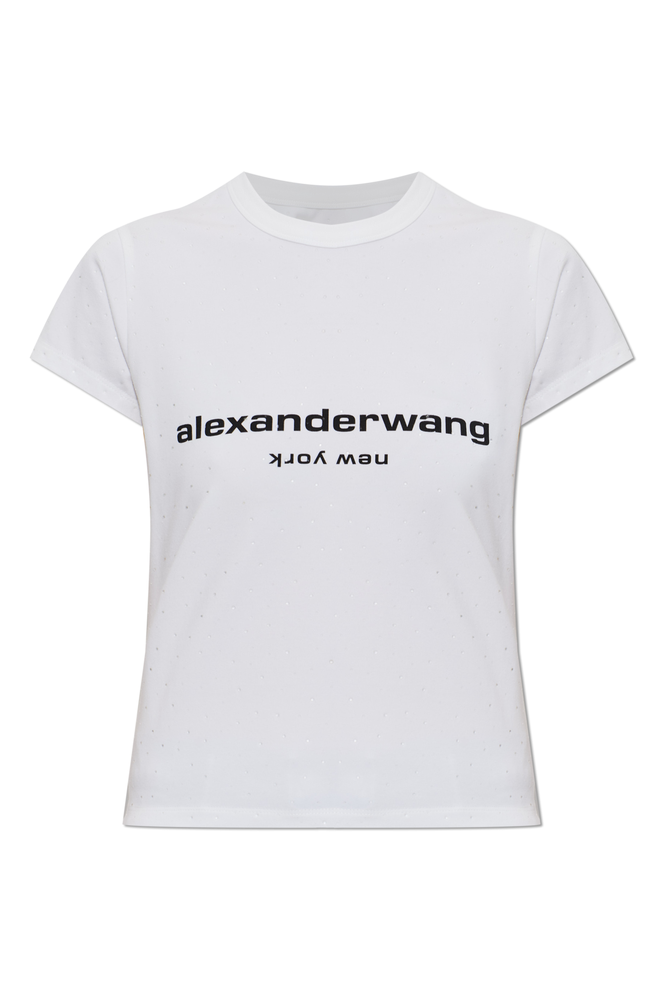 Alexander Wang T-shirt with shimmering appliqués | Women's | Vitkac
